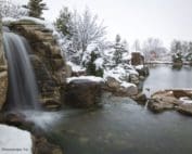 Aqualand in winter