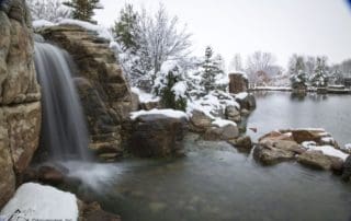 Aqualand in winter