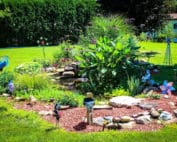 Small pond with waterfall in Philly