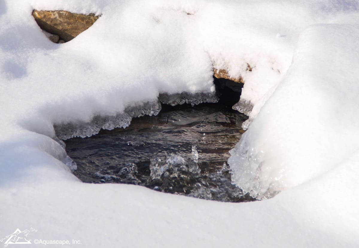 Running a pond in Winter